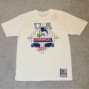 Mitchell & Ness University of Arizona Wildcats Vintage Graphic Tee L